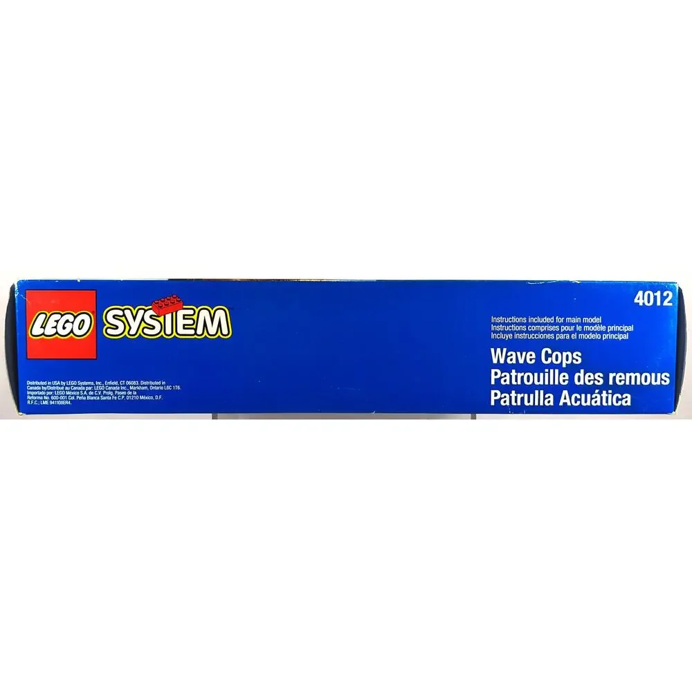 LEGO 4012 Systems WAVE COPS, Complete, Used, See Pics/Description. - Picture 11 of 16